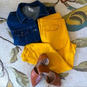 Yellow Loft Modern Skinny Jeans 💛